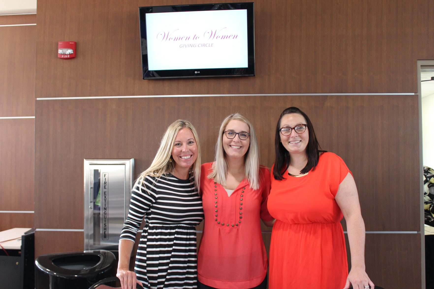 Miki Rutledge, Nicole Wolters and Melissa Breeden